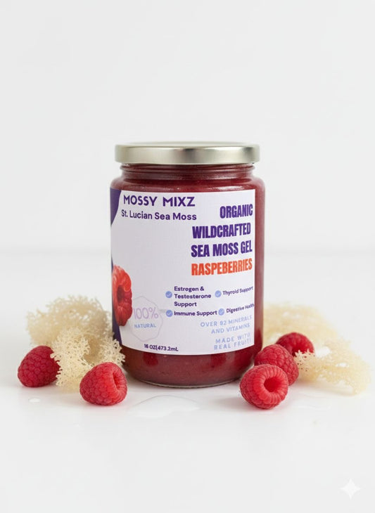 Raspberry Sea Moss Gel
